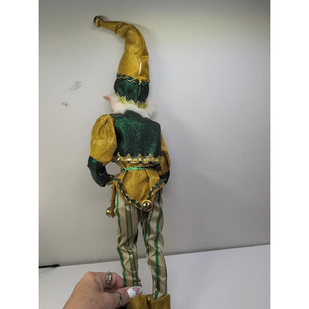 Elf PIXIE DOLL FARIES Christmas Poseable Elf Wire‎ Frame 22